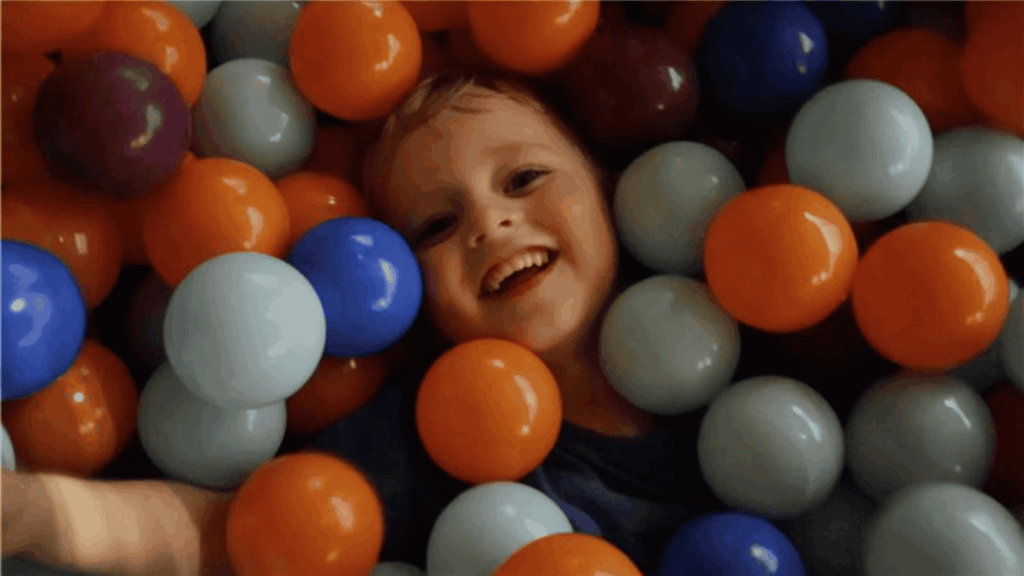 Child in the ball pit in Horizon Soft Play