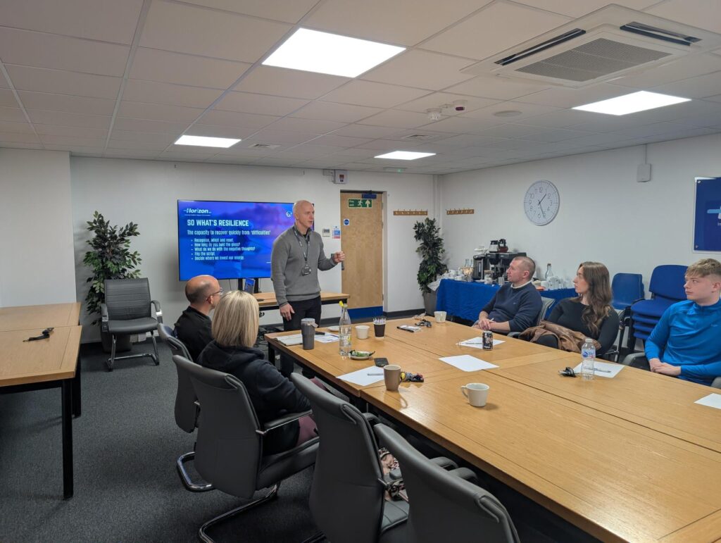 Training session in a conference room.