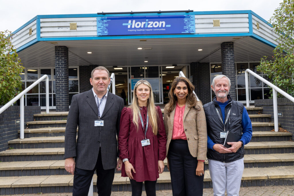 Suella Braverman Visit to Horizon Waterlooville | Building a Stronger Community